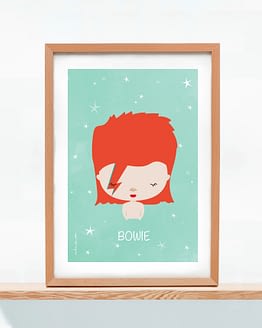 Lámina David Bowie Lámina David Bowie